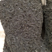 BLACK/BLUE SHORT DRESS