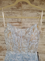 BLUE MERMAID GOWN (NEW)