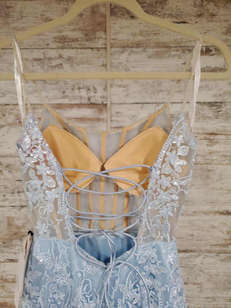 BLUE MERMAID GOWN (NEW)