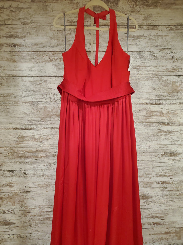 RED LONG EVENING GOWN (NEW)