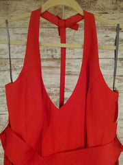 RED LONG EVENING GOWN (NEW)