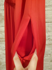 RED LONG EVENING GOWN (NEW)