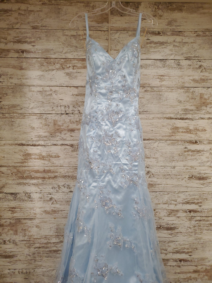 BLUE MERMAID GOWN (NEW)