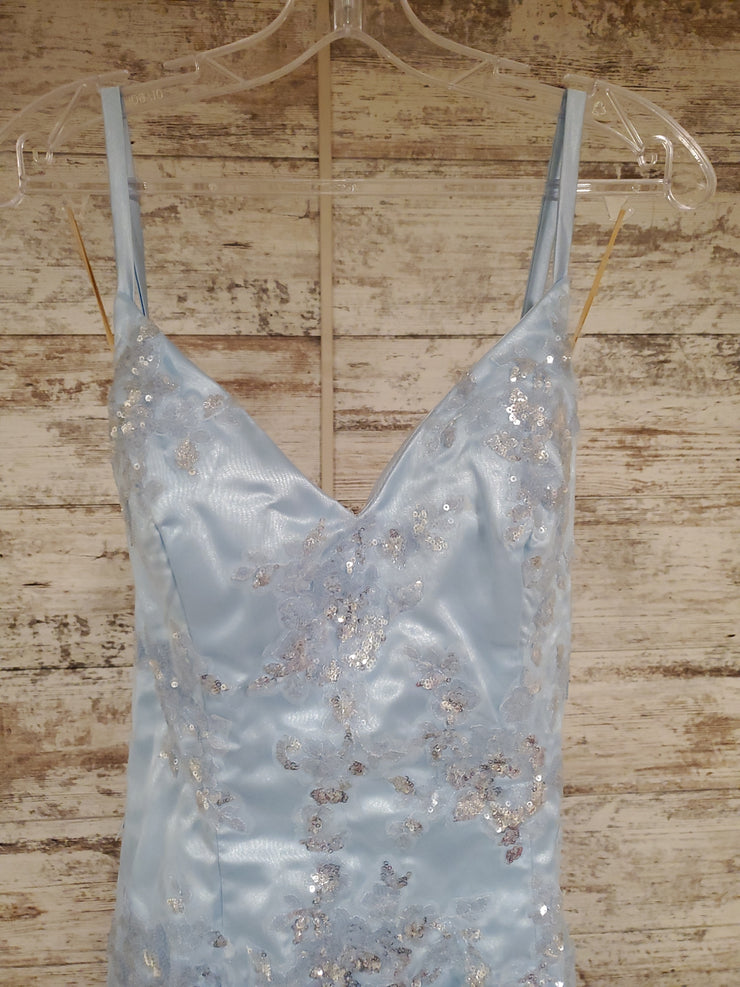 BLUE MERMAID GOWN (NEW)