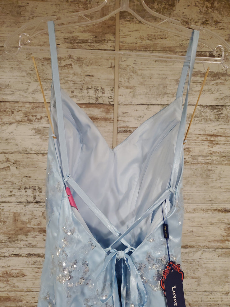 BLUE MERMAID GOWN (NEW)