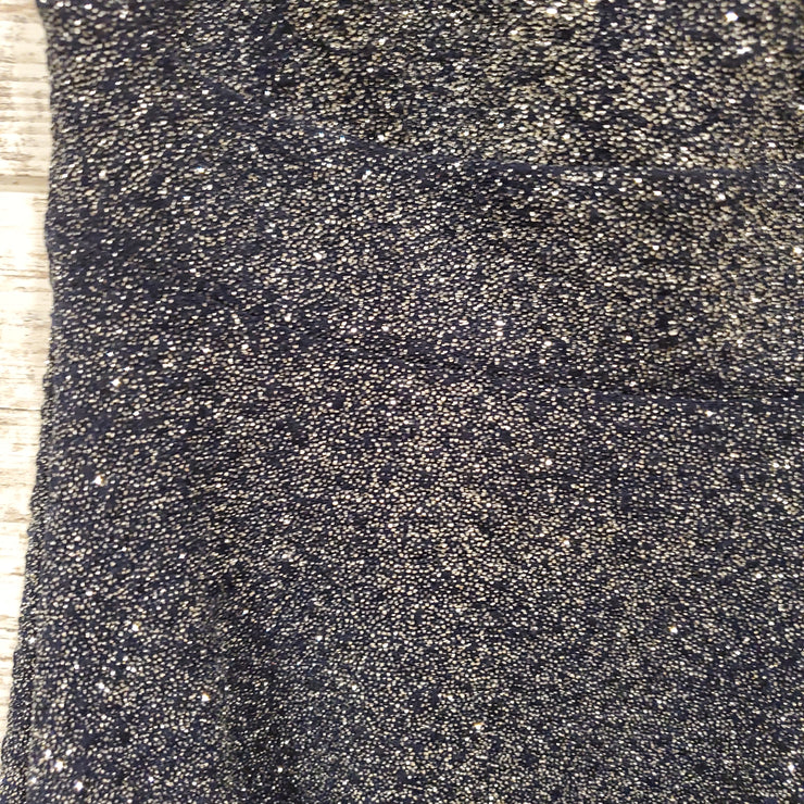 NAVY SPARKLY SHORT DRESS