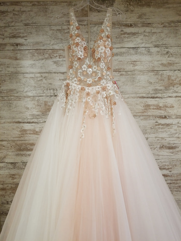 IVORY FLORAL PRINCESS-NEW $990