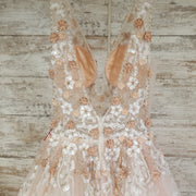 IVORY FLORAL PRINCESS-NEW $990