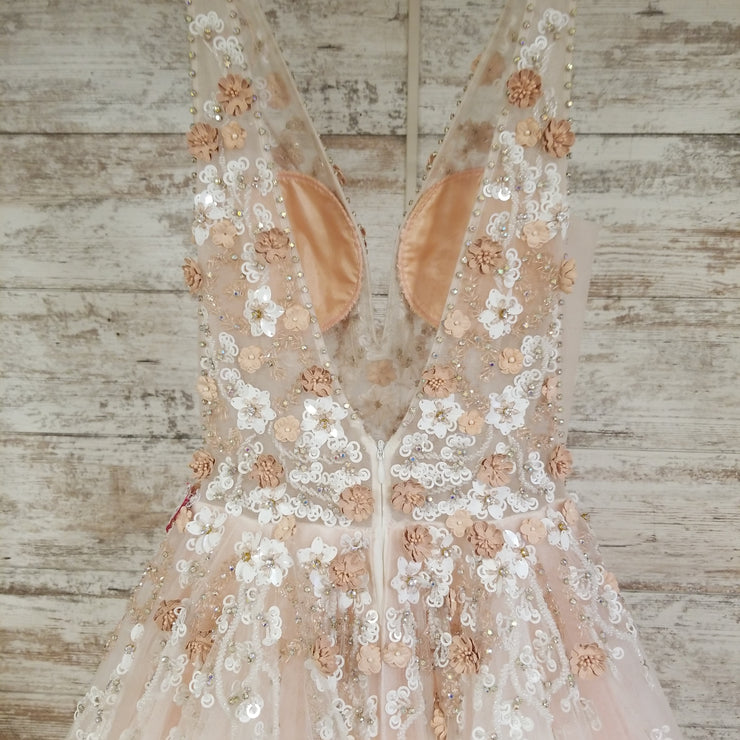 IVORY FLORAL PRINCESS-NEW $990