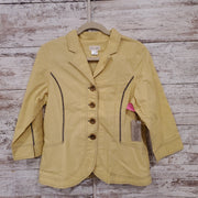 YELLOW COTTON JACKET(NEW) $159