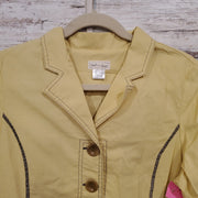 YELLOW COTTON JACKET(NEW) $159