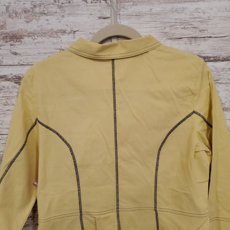 YELLOW COTTON JACKET(NEW) $159