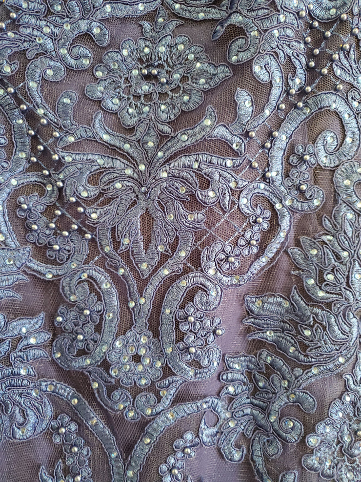 ROYAL BLUE MERMAID GOWN