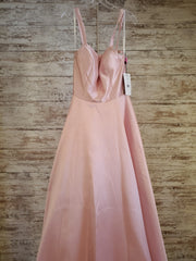 PINK A LINE GOWN (NEW)