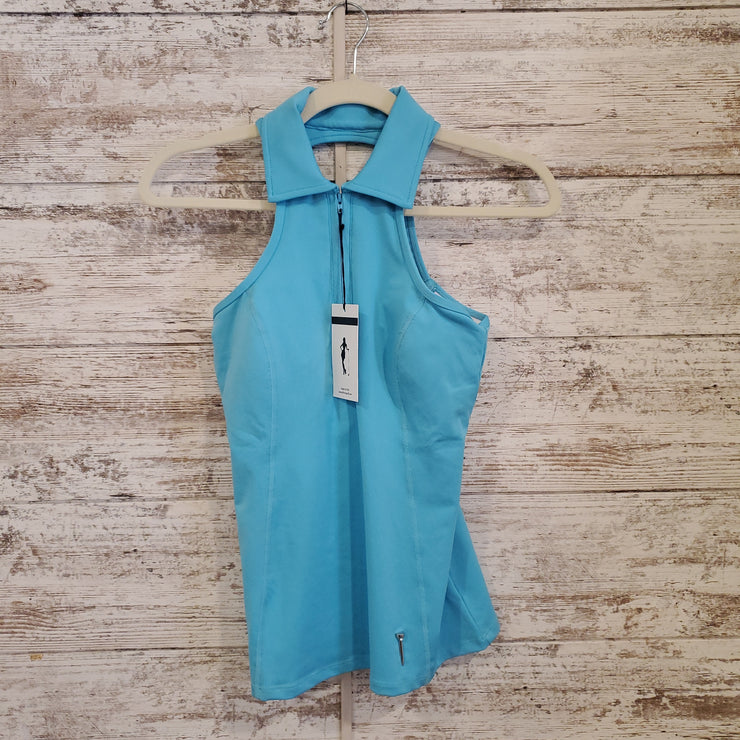 TURQUOISE GOLF TOP (NEW) $75