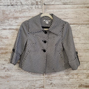 BLACK/WHITE JACKET $125