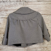 BLACK/WHITE JACKET $125