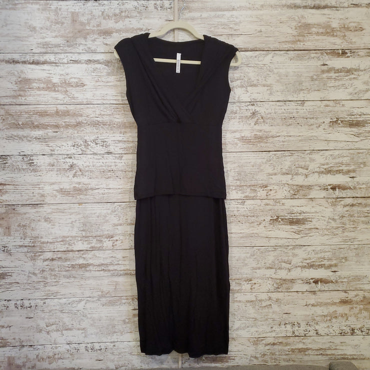 BLACK HANDMADE DRESS -NEW $175