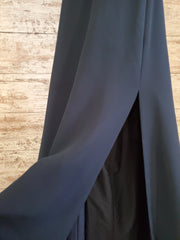 NAVY LONG EVENING GOWN