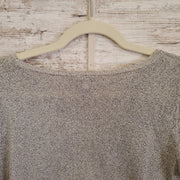 SILVER SPARKLY SHORT SLEEVE
