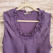 PURPLE SLEEVELESS TOP