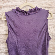 PURPLE SLEEVELESS TOP