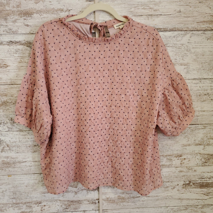 PINK SHORT SLEEVE TOP