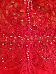 RED PRINCESS GOWN