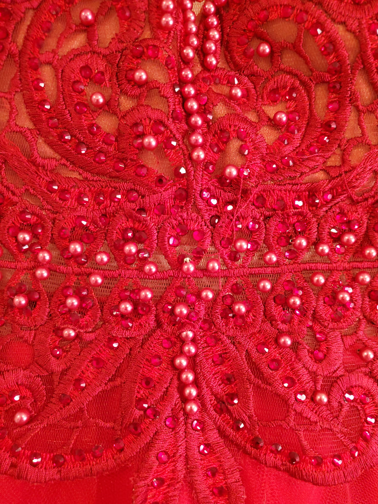 RED PRINCESS GOWN