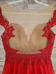 RED PRINCESS GOWN
