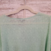 GREEN LONG SLEEVE TOP (NEW)