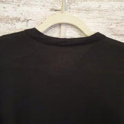 BLACK LONG SLEEVE/STUD SWEATER