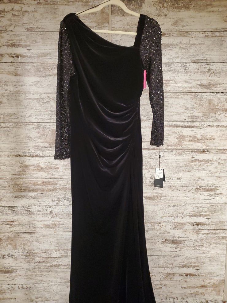 BLACK LONG DRESS (NEW)