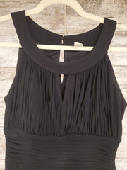 BLACK LONG EVENING GOWN