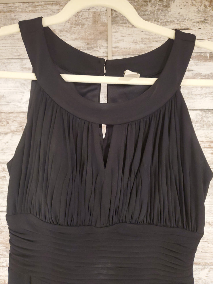 BLACK LONG EVENING GOWN