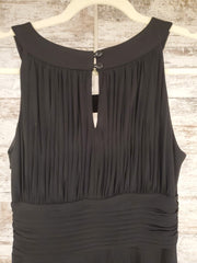 BLACK LONG EVENING GOWN