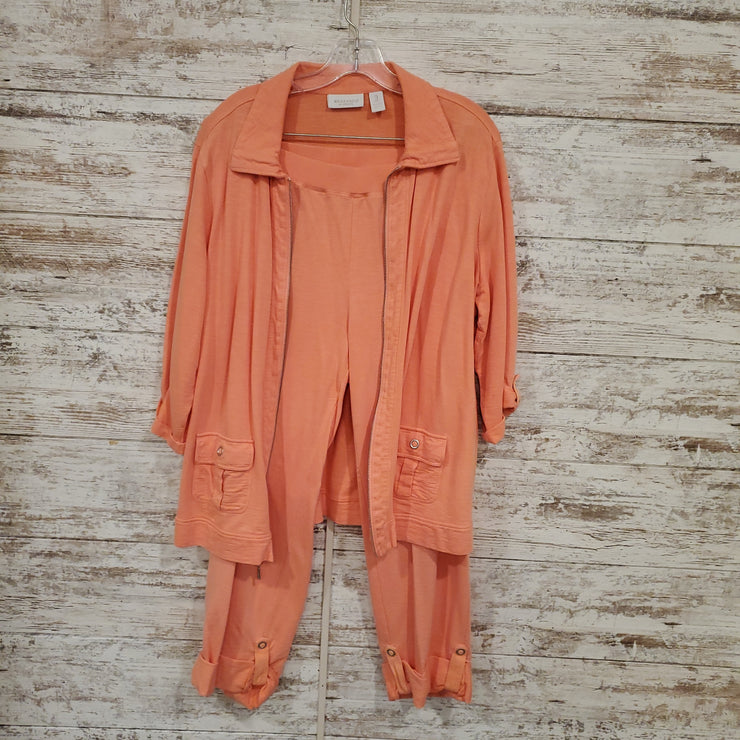 PEACH 2 PC. PANTS/JACKET SET