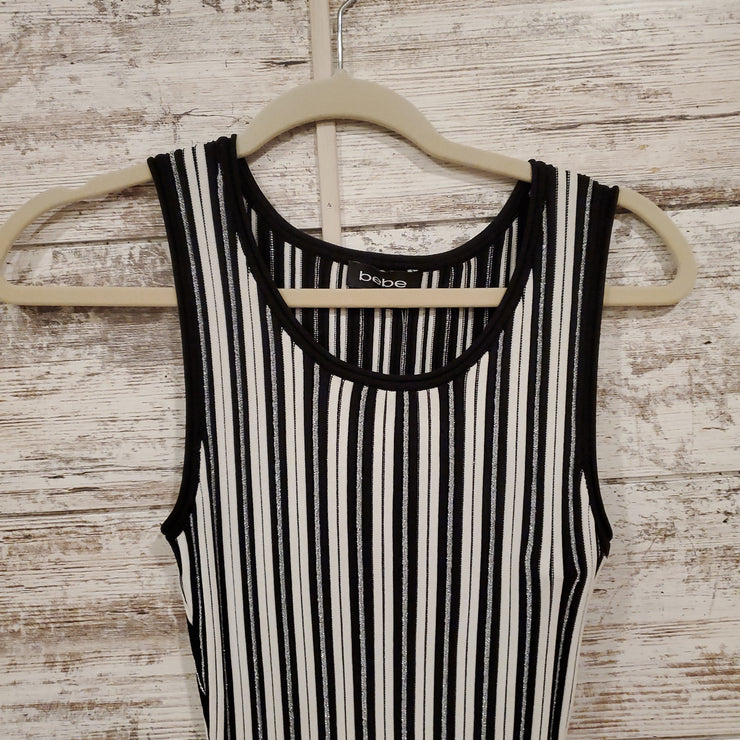 BLACK/WHITE SHORT DRESS (NEW)