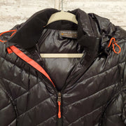 BLACK WARM TEK PUFFY JACKET