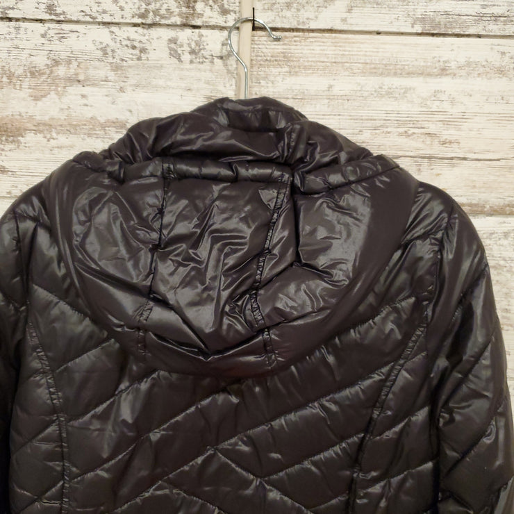 BLACK WARM TEK PUFFY JACKET