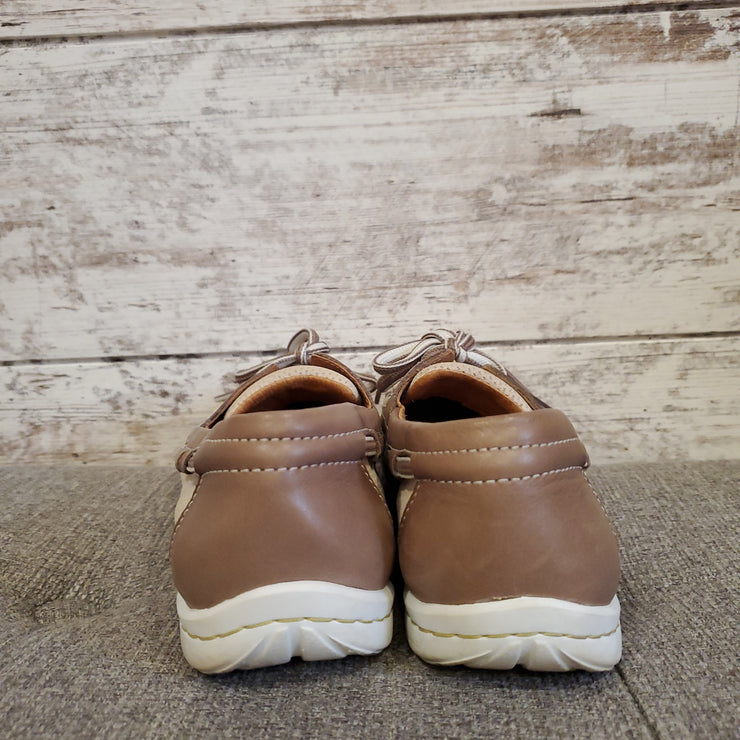 TAN LEATHER LOAFER SHOES