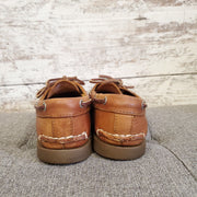BROWN LEATHER LOAFER SHOES