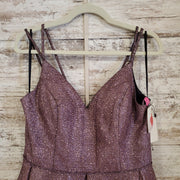 PINK SPARKLY SHORT DRESS