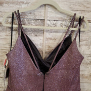 PINK SPARKLY SHORT DRESS