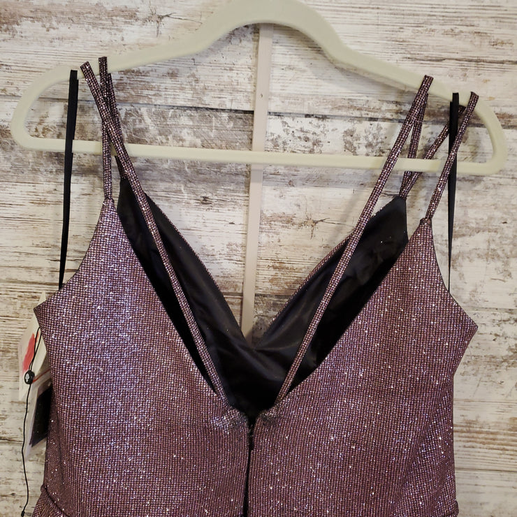 PINK SPARKLY SHORT DRESS