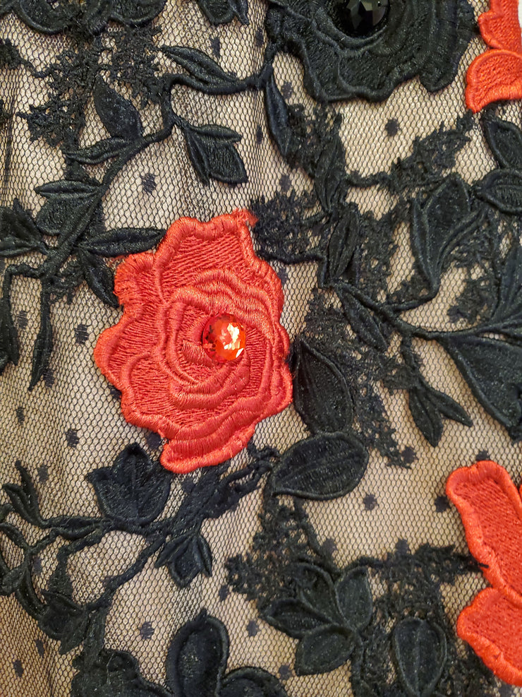 BLACK/TAN MERMAID 2 PC. SET