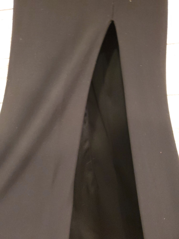 BLACK LONG EVENING GOWN