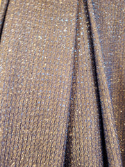 BLUE SPARKLY A LINE GOWN