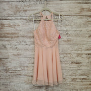 PINK SHORT DRESS