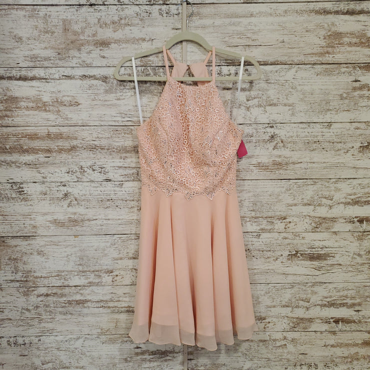 PINK SHORT DRESS